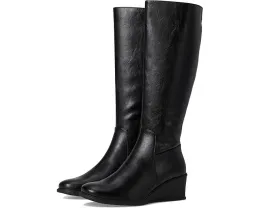 Ботинки Roma до колена с клиновидным каблуком и легкой конструкцией