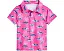 Поло Chubbies Kids The Lil Great Pink Shark для малышей