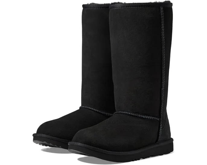 Детские угги UGG Kids Classic Tall II с водонепроницаемой пропиткой и подошвой Treadlite