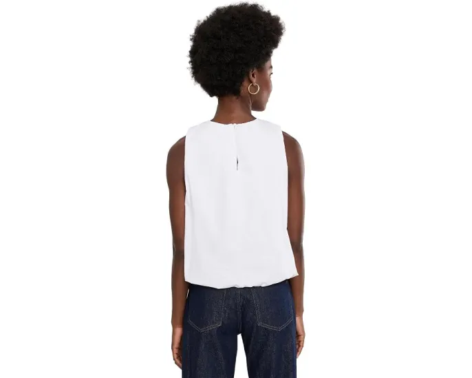 Топ CeCe Sleeveless Bubble на бретелях с круглым вырезом