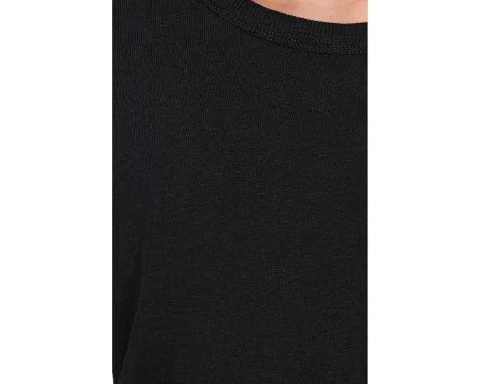 Хлопковая футболка Madewell Whisper Rib с круглым вырезом