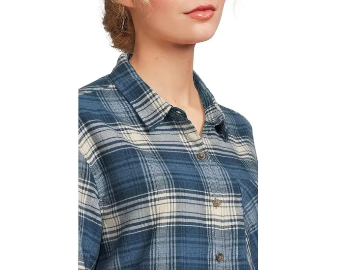 Рубашка-фланель Shore Break от Salty Crew с oversize посадкой