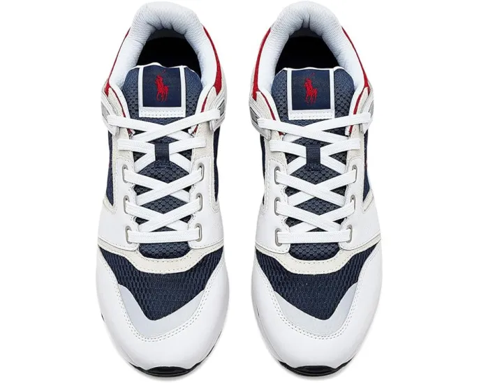 Кроссовки Polo Ralph Lauren Train 89 V2 с вставками из замши