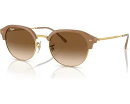 Солнцезащитные очки Ray-Ban RB4429 с ацетатной оправой и зеркальными линзами