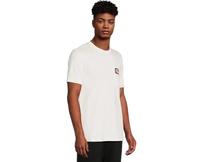 Футболка Armani Exchange с графическим принтом 1991 года из 100% хлопка