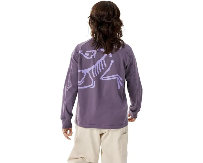 Футболка Arc'teryx Kragg Cotton Bird с длинным рукавом из плотного хлопка