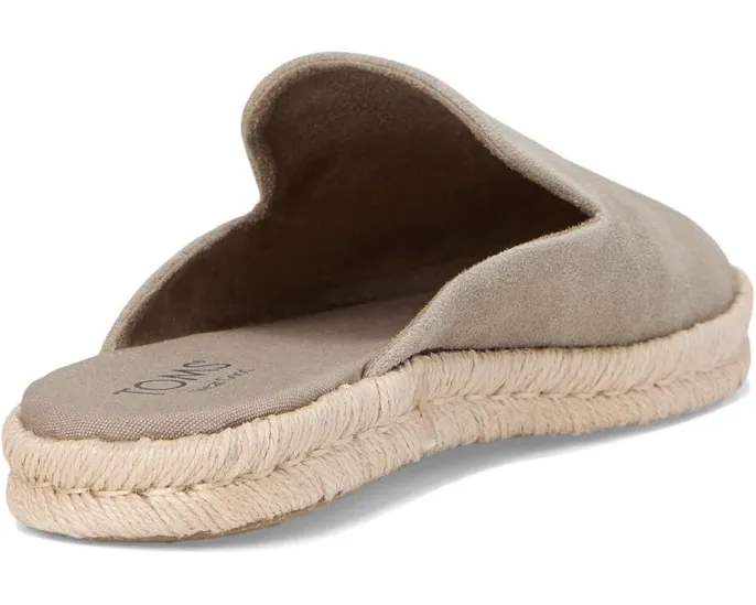 Мюли TOMS Santiago на платформе с круглым носком и веревочной отделкой