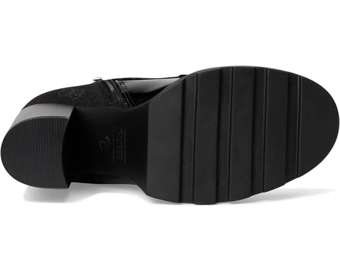 Ботильоны GUESS Nellsan на устойчивом каблуке с круглым носком