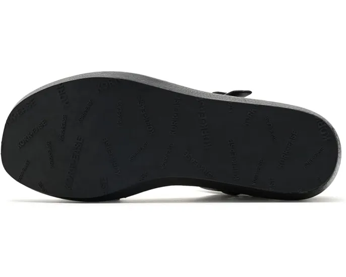 Kork-Ease сандалии Hallie на платформе с итальянской кожей и регулируемой пряжкой