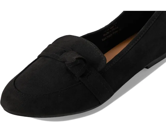 Балетки Marci Flat из искусственной замши с мягкой стелькой и узлом на мыске