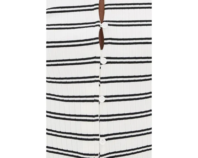 Топ Button Front Ribbed от Sanctuary в полоску