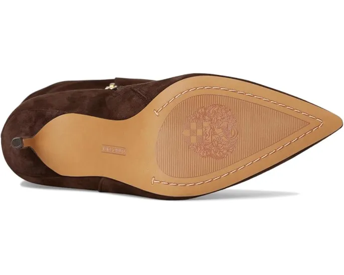 Ботинки Vince Camuto Mirtha до колена для широкой икры из замши с каблуком-шпилькой