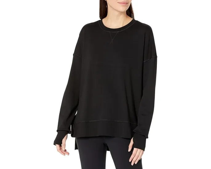 Длинный свитшот Sweaty Betty After Class из органического хлопка и Modal