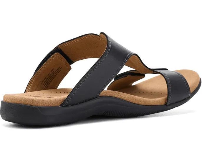 Сандалии Taos Footwear Slide Show с итальянской кожей и поддержкой свода стопы