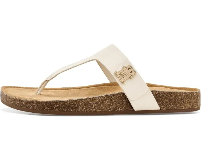 Босоножки Tobeach Tommy Hilfiger с миндальным носком и блестящей фурнитурой