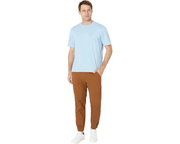 Футболка Tommy Bahama New Bali Skyline из пима-хлопка с вышивкой