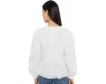 Nora Pintuck Eyelet Top