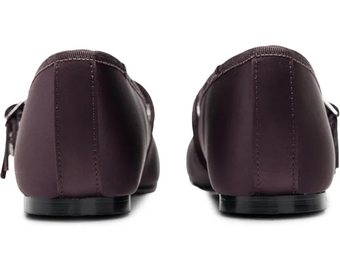 Туфли Greta Bow Double Strap с бантом из атласа Madewell