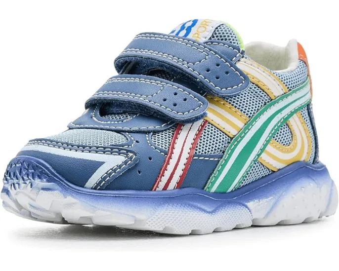 Детские кроссовки Naturino Astrid Vl с двумя липучками и кожаной стелькой