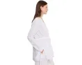 Organic Handkerchief Linen Long Shirt With Drawstrng