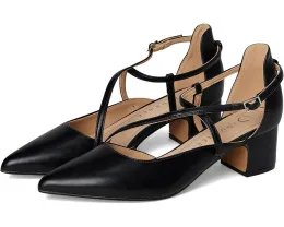 Туфли Galvinn на каблуке с острым носком и перекрещивающимися ремешками