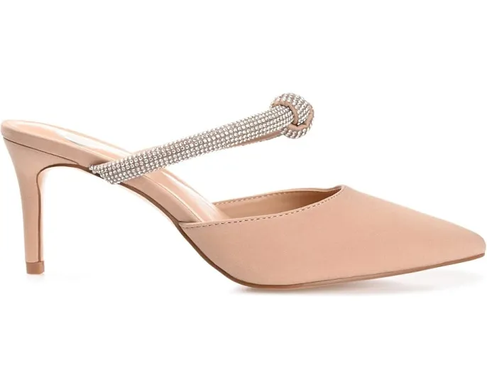 Туфли Lunna на шпильке с заостренным носком и ремешком Journee Collection