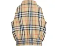 Блуза Burberry Kids Mabel с клетчатым узором и воротником на пуговицах