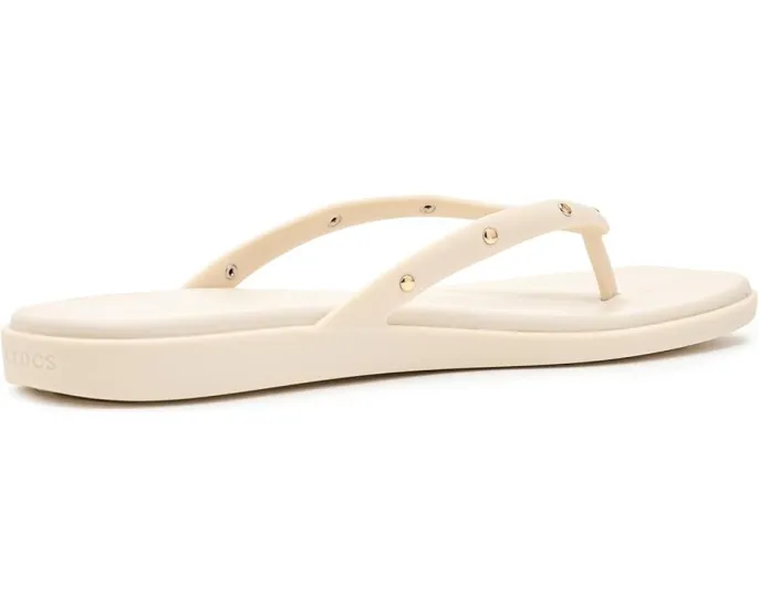 Сланцы Crocs Miami Flip с клиновидной подошвой и квадратным носком