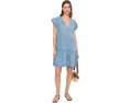 Платье Tiered Flutter Sleeve от Liverpool с оборками