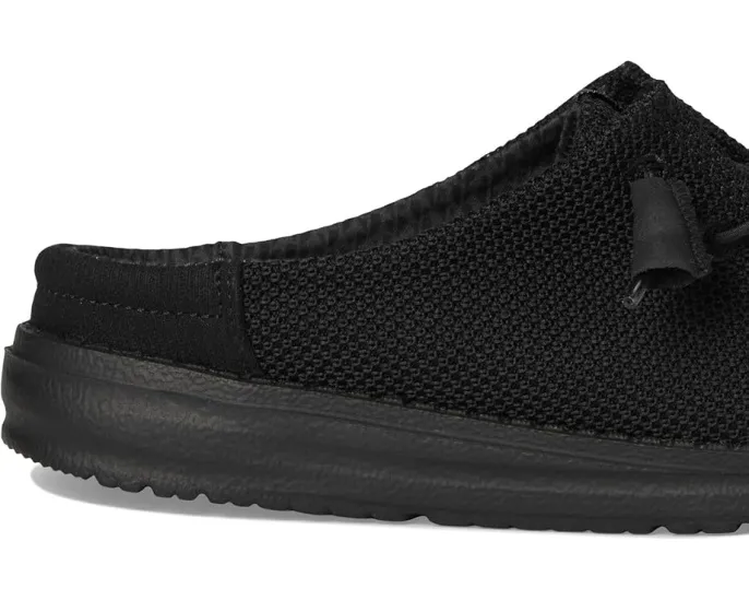 Кроссовки Hey Dude Wendy Slip Stretch Sox с искусственной кожей и круглым носком