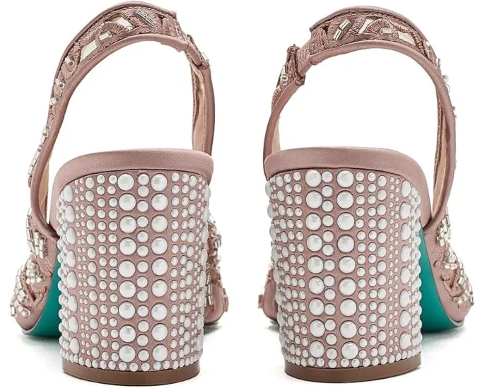 Лодочки Kit от Blue by Betsey Johnson на устойчивом блок-каблуке с сеткой