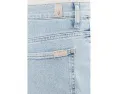 Джинсы 7 For All Mankind Stovepipe Straight с высокой посадкой и укороченным штанином