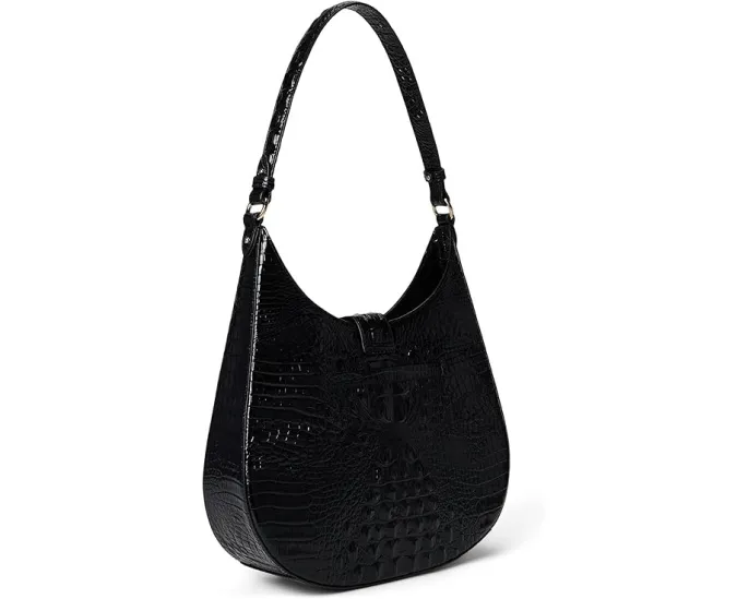 Сумка Brahmin Fallon Slim Shoulderbag через плечо с поворотным замком и карманами