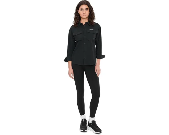 Columbia женская рубашка Silver Ridge Elite с длинным рукавом и защитой от солнца UPF 50