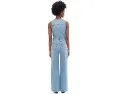 Levi's Denim Vest Wideleg Jumpsuit комбинезон без рукавов с широкими брючинами и V-образным вырезом