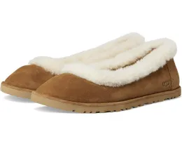 UGG Zora Ballet Flat балетки из замши с меховой стелькой и легкой подошвой