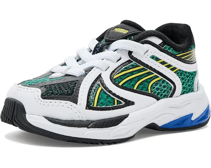 Детская обувь PUMA Skyjet с альтернативной застежкой для малышей с двухцветным сетчатым верхом