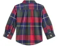 Рубашка Polo Ralph Lauren Kids Plaid Cotton Oxford для младенцев в клетку