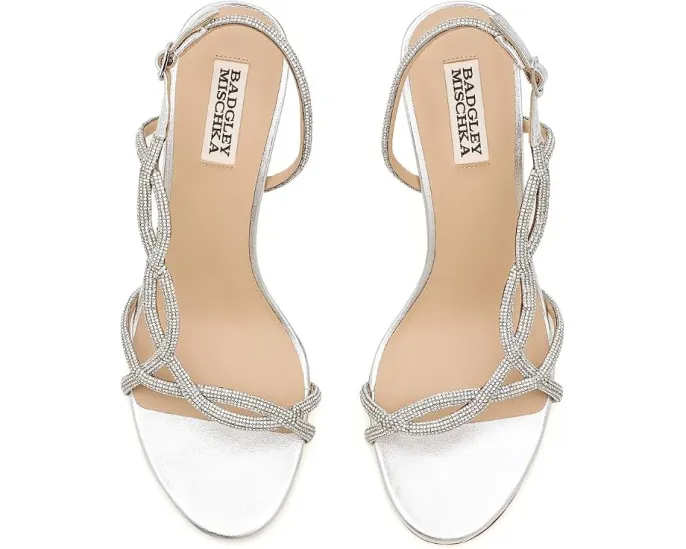 Босоножки Yulissa от Badgley Mischka с кристаллами