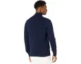 Свитер Lacoste с высоким воротником и молнией из 100% хлопка