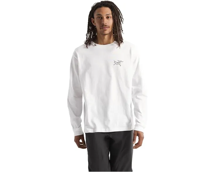 Хлопковая футболка Arc'teryx Kragg с длинным рукавом и плотной структурой