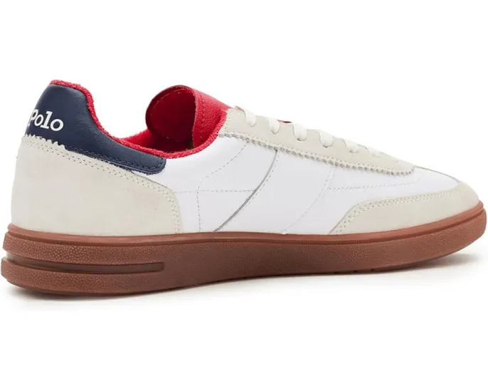Polo Ralph Lauren Bedford кроссовки из кожи и замши с дышащей подкладкой