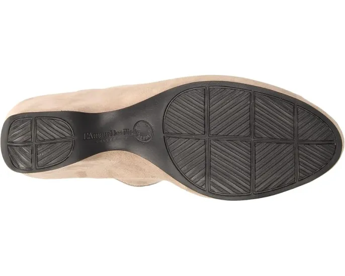 Мюли L'Amour Des Pieds Orman из замши на танкетке