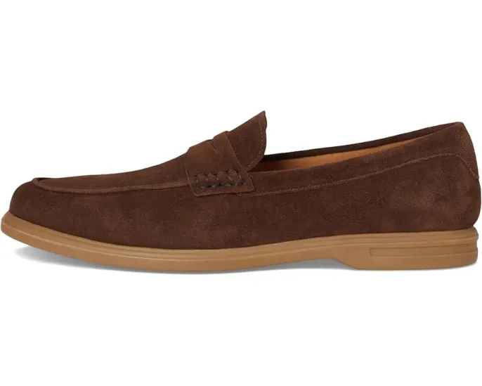 Кожаные лоферы Peter Millar Excursionist Penny с мокасиновым носком