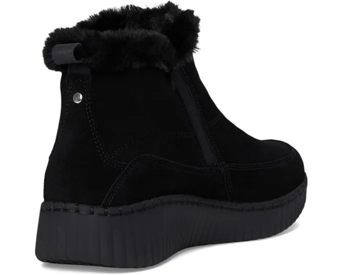 Ботильоны SKECHERS Wilshire Blvd с замшевым верхом и меховой подкладкой на клиновидном каблуке