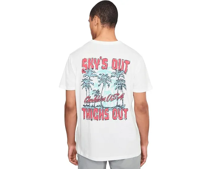 Футболка Chubbies The Thighs Out из мягкого хлопка с принтом