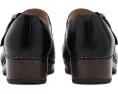 Dansko сабо Bonny Mary Jane из черной кожи с ремешком