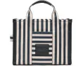 Средняя сумка-тоут Marc Jacobs The Stripe Canvas с полосатым принтом