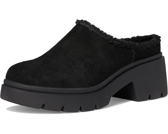 Мюли SKECHERS Cozy City на платформе с меховой подкладкой Sherpa и памятью формы