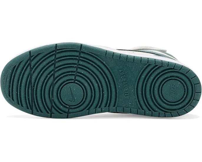 Кроссовки Nike Kids Court Borough Mid 2 для младших детей с застежкой на липучке